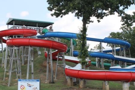 Black Lightning and White Lightning - WIld River Country