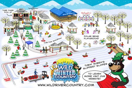 Wild Winter Country - Map