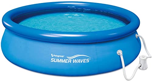 Summer-Waves-10ft-x-30in-Quick-Set-Inflatable-Above-Ground-Pool-with-Filter-Pump